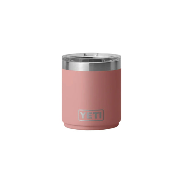 YETI Rambler Lowball 2.0 10 oz. with MagSlider Lid, Sandstone Pink