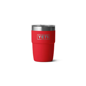YETI Rambler 8 oz Ceramic Lined Stackable Cup, Rescue Red