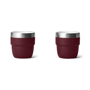 YETI Rambler 4 oz. Espresso Cups Set of 2, Wild Vine Red