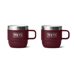 YETI Rambler 6 oz. Espresso Cups Set of 2, Wild Vine Red
