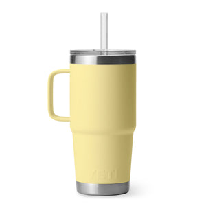 YETI Rambler 25 oz. Mug With Straw Lid, Daybreak Yellow