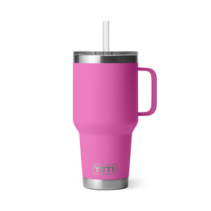 YETI Rambler 35 oz. Mug With Straw Lid, Wildflower Fuchsia