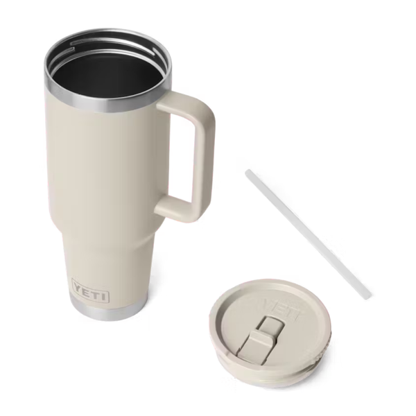 YETI Straw Travel Mug 40oz., Cape Taupe