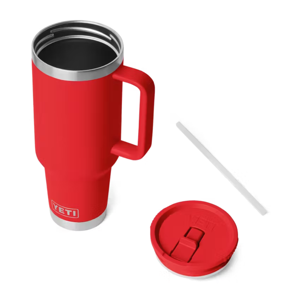 YETI Straw Travel Mug 40oz., Rescue Red