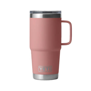 YETI Rambler 20 oz. Travel Mug, Sandstone Pink