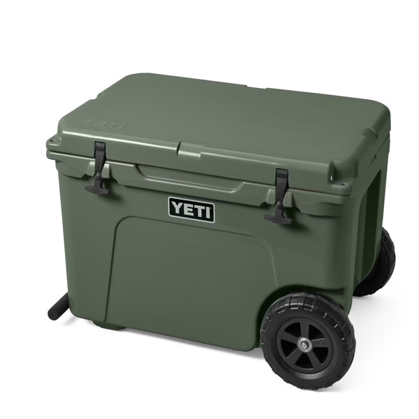 YETI Tundra Haul Hard Cooler on Wheels, Camp Green