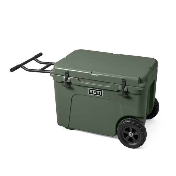 YETI Tundra Haul Hard Cooler on Wheels, Camp Green