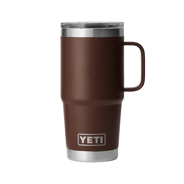 YETI Rambler 20 oz. Travel Mug, Wetlands Brown