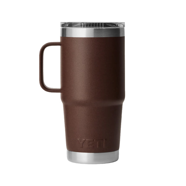 YETI Rambler 20 oz. Travel Mug, Wetlands Brown