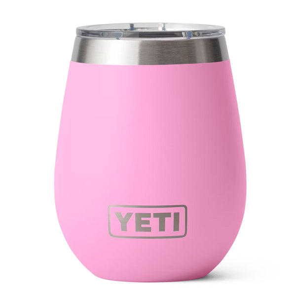 YETI Rambler 10 oz. Wine Tumbler with Magslider Lid, Power Pink