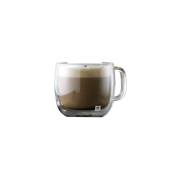 Zwilling Sorrento Plus Double Wall Cappuccino Mug 15 oz., Value Pack of 8