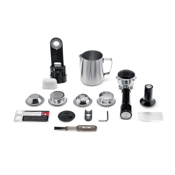 Accessories included with the Breville Dual Boiler Espresso Machine