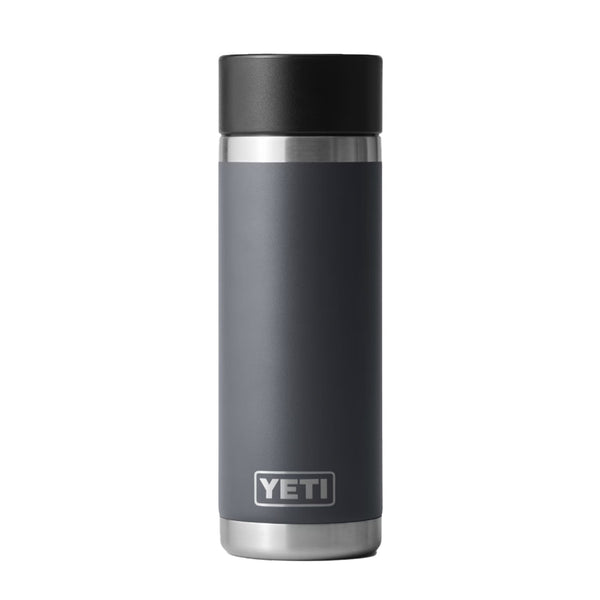 YETI Rambler 18oz. Bottle with Hot Shot Cap, Charcoal