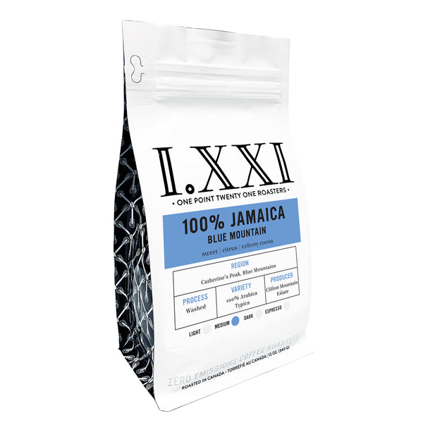 I.XXI 100% Jamaica Blue Mountain Whole Bean Coffee, 12 oz.