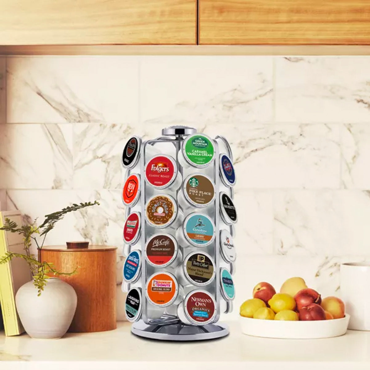 Keurig 36 Count Carousel, Chrome – ECS Coffee