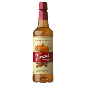 Torani Pumpkin Spice Puremade Syrup 750 ml