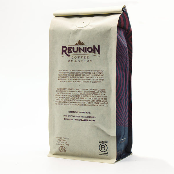 Reunion Coffee Roasters Colombia Las Hermosas Whole Bean Coffee 12oz