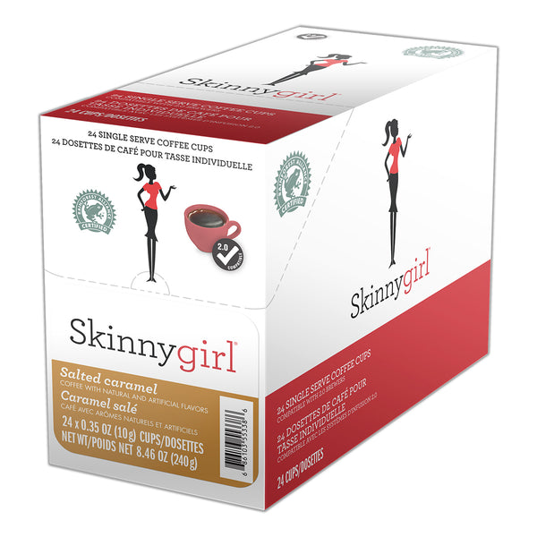 Skinny Girl Salted Caramel Single Serve Coffee 24 Pack