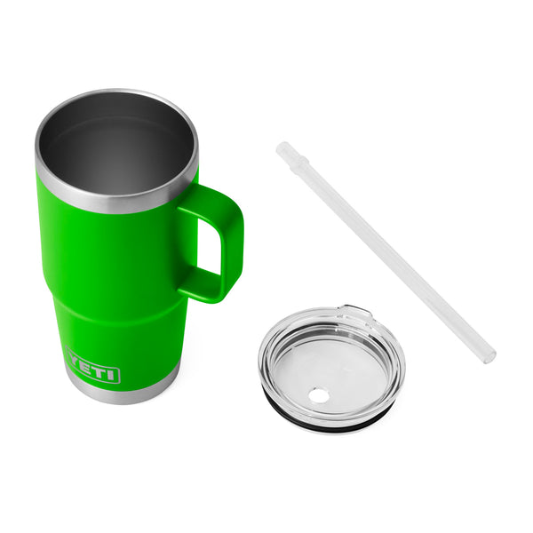 YETI Rambler 25 oz. Mug With Straw Lid, Canopy Green