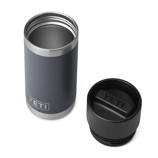 YETI Rambler 12 oz. Bottle with Hotshot Cap, Charcoal