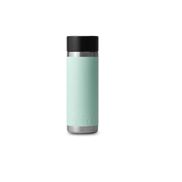 YETI Rambler 18oz. Bottle with Hot Shot Cap, Seafoam