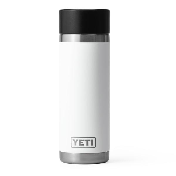 YETI Rambler 18oz. Bottle with Hot Shot Cap, White