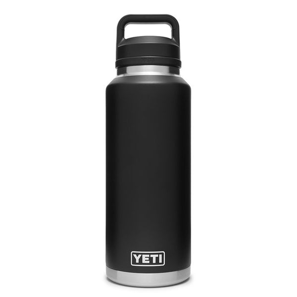 YETI Rambler 46 oz. Bottle With Chug Cap, Black