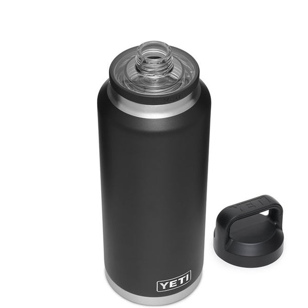 YETI Rambler 46 oz. Bottle With Chug Cap, Black